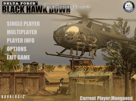 Delta Force: Black Hawk Down Demo 