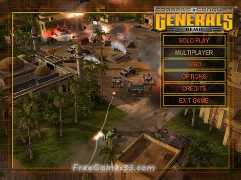 Command & Conquer Generals Demo 