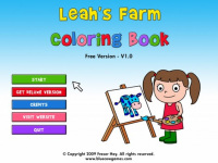 Leah's Farm Coloring Book